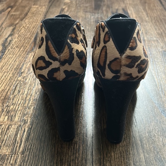 Sam Edelman Leopard Black Sparkle Booties - Picture 6 of 6